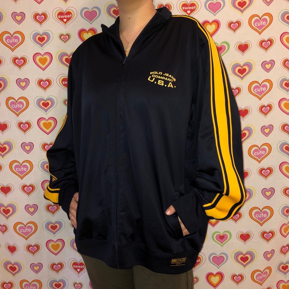 Vintage Ralph Lauren Polo Jeans USA Track Jacket